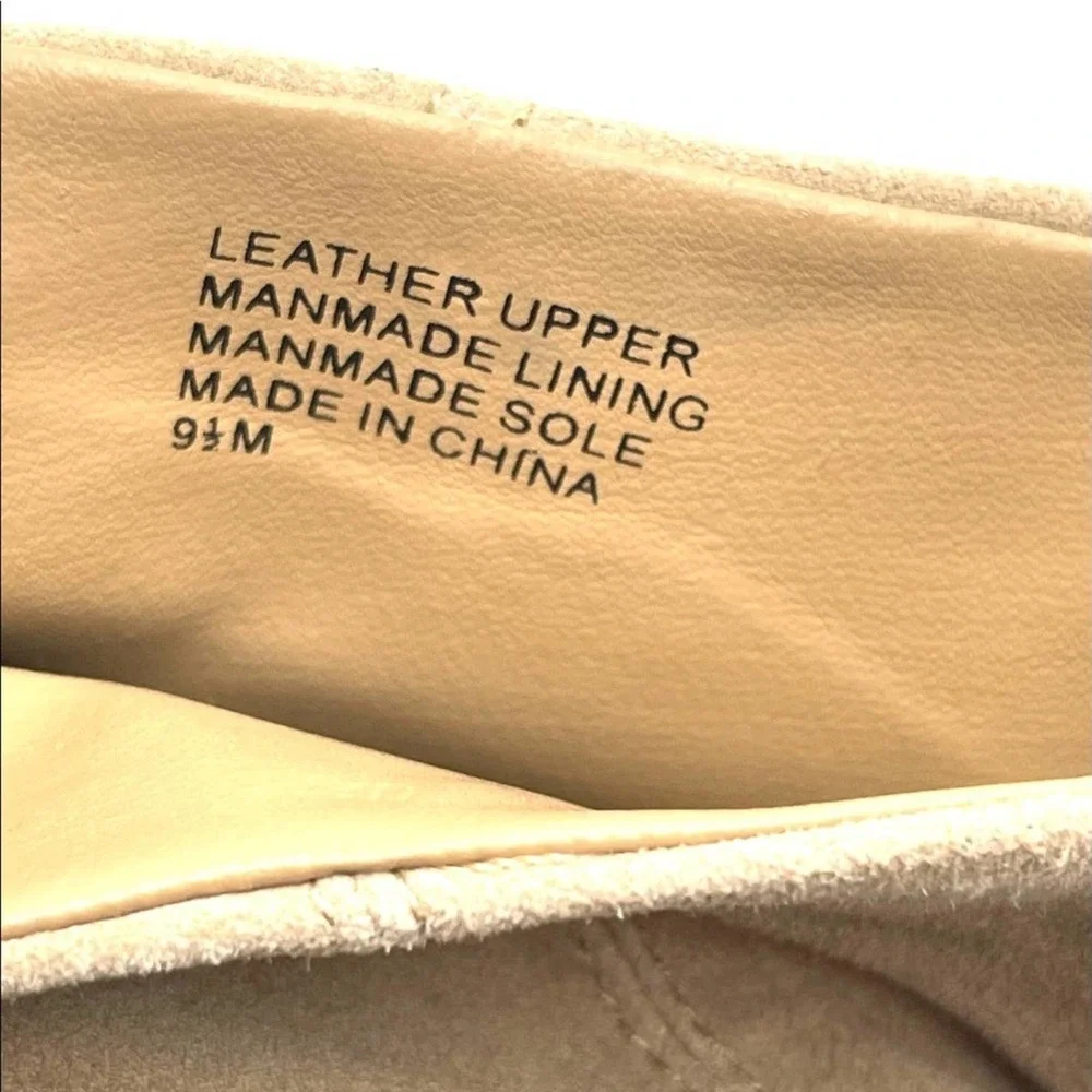 Kelsi Dagger Brooklyn tan Suede Ankle Boots sz 9.5
